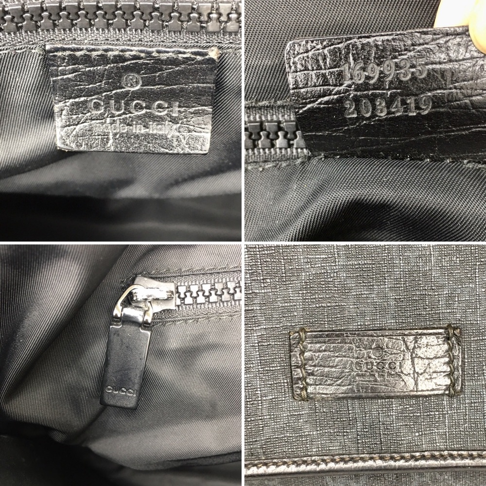 Authentic Gucci black monogram unisex mess… - Picture 13 of 16